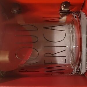 Rae Dunn "Proud American" mug